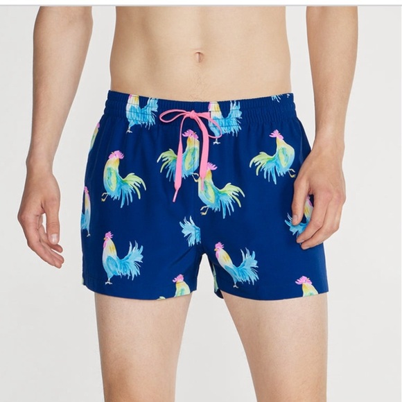 Chubbies 5.5” Inseam The Fowl Plays Swimsuit Size Small - Picture 2 of 6